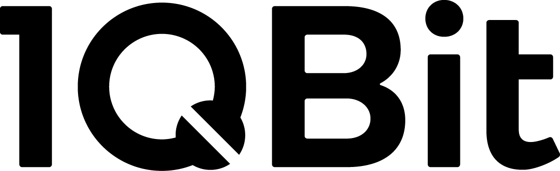 1QBit logo (black)