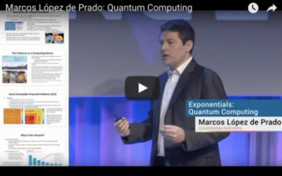 Exponential Finance: Marcos López de Prado on quantum computing applied to finance